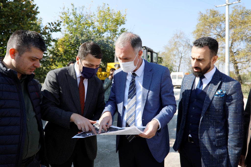 Hocaköy’de 7 sokak beton yolla kapandı