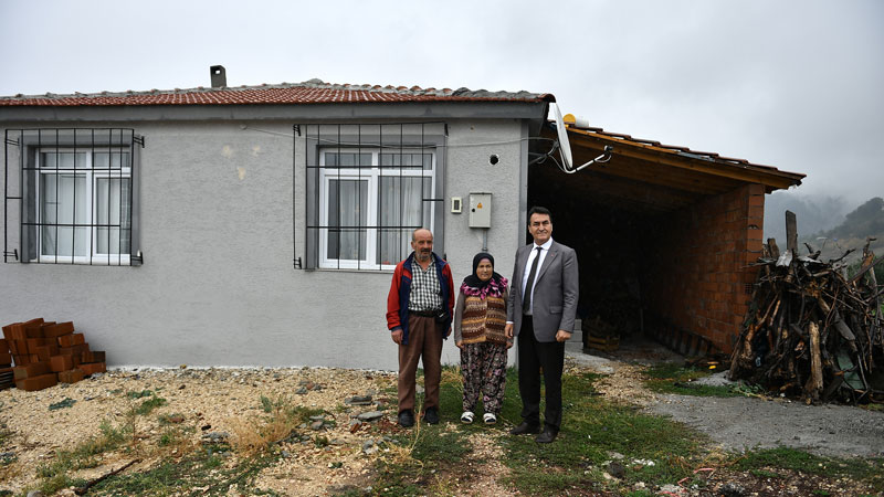 Sel mağduru Kılıç Ailesi evlerine kavuştu