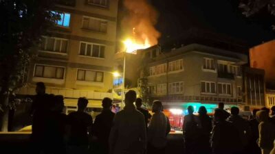 Bursa’da gece yarısı panik anları! Mahalleli sokağa döküldü