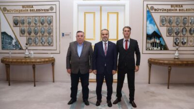 Bursa sporunda seçim heyecanı! Adaylardan Aktaş’a ziyaret…