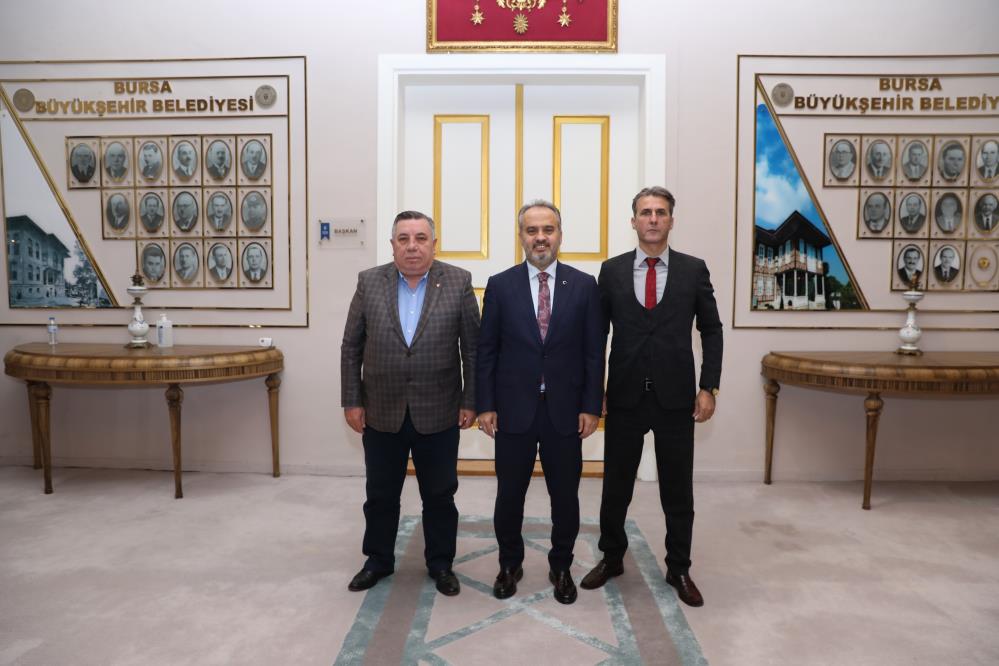 Bursa sporunda seçim heyecanı! Adaylardan Aktaş’a ziyaret…