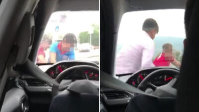 Bursa’dan pes dedirten görüntüler! Hem canlarını hiçe sayıyorlar ham de…