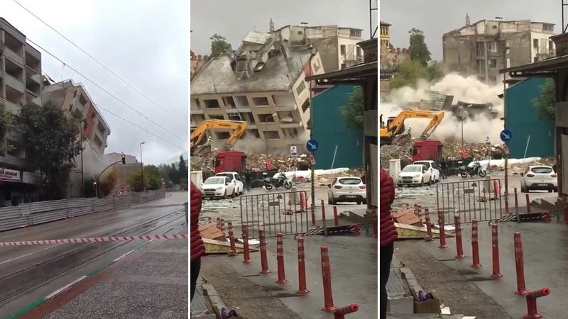 Bursa’da tarihi gölgeleyen binalar yıkıldı