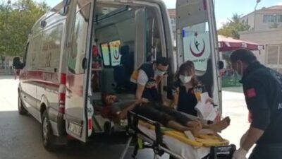 Bursa’da inşaatta feci olay! Genç işçiyi böyle hayatta tuttular