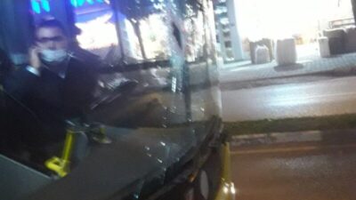 Bursa’da halk otobüsüne saldırı