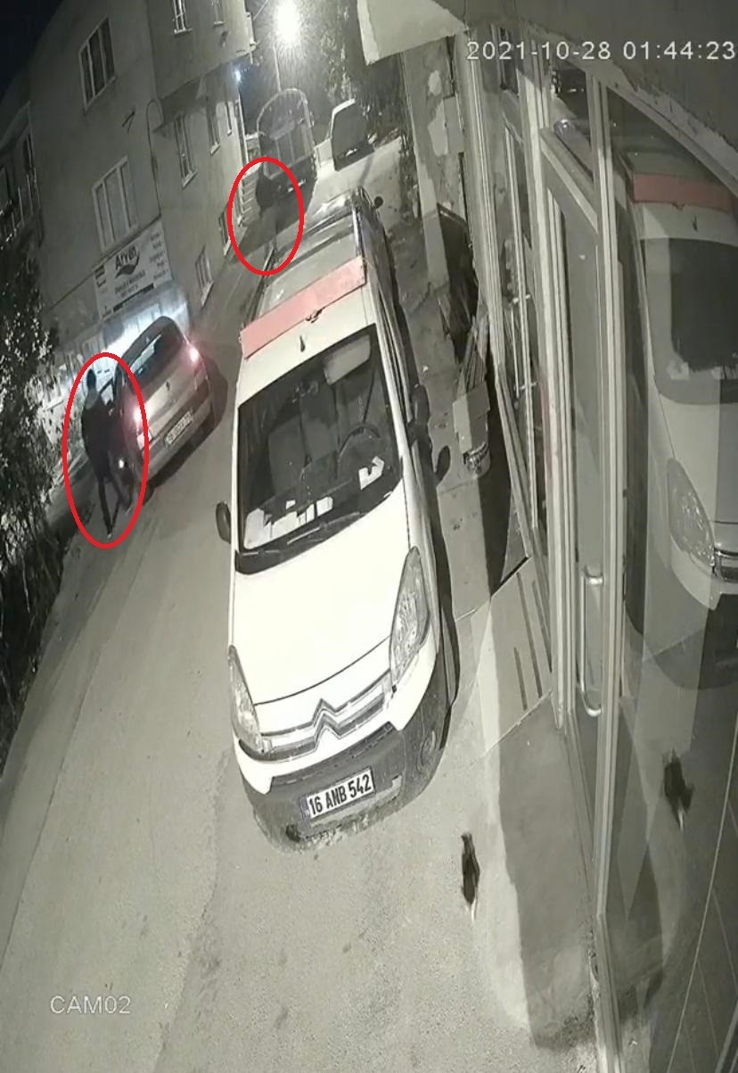 Bursa’da ‘pes dedirten’ hırsızlık