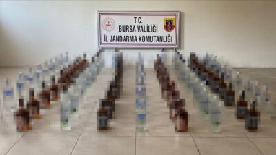 Bursa’da kaçak içki operasyonu