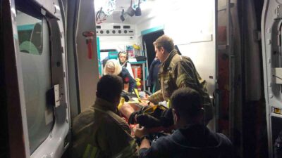 Bursa’da off-road aracı takla attı: 2 yaralı