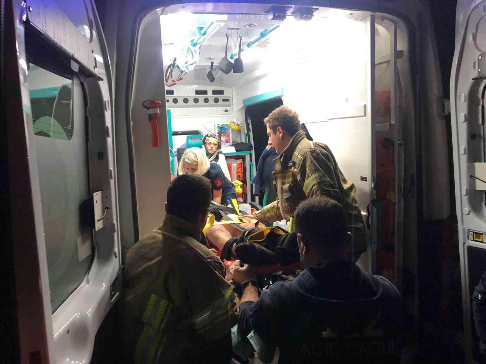 Bursa’da off-road aracı takla attı: 2 yaralı