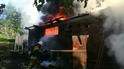 Bursa’da korkutan yangın
