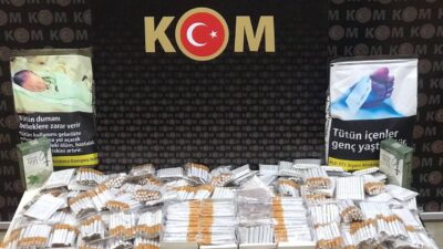 İnegöl’de kaçak sigara operasyonu