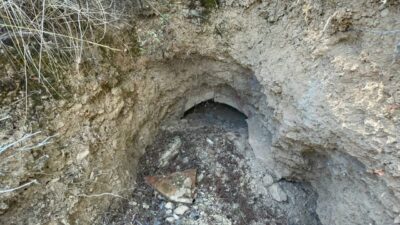 İznik’te defineciler tarlaları köstebek yuvasına çevirdi