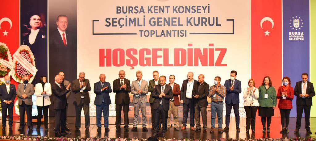 Bursa Kent Konseyi’nde kongre tamam! İşte seçilen başkan…