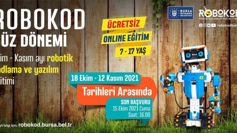 Bursa Büyükşehir Belediyesi’nin çocukların bilim ve teknolojiyi sevmeleri, teknolojiyi sadece