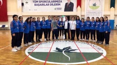 Osmangazi Belediyespor’un 2. Lig sevinci