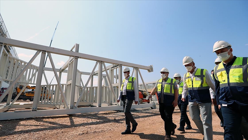 Bakan Varank Bursa’da! TOGG Tesisleri inşaatında inceleme