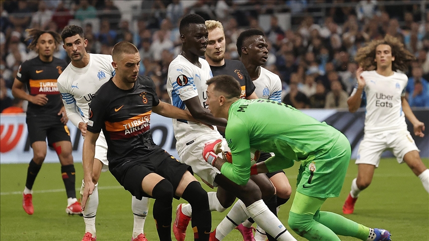 Galatasaray, Marsilya deplasmanından puanla döndü