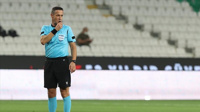 FIFA kokartlı hakem Halis Özkahya, Kazakistan ile Finlandiya arasında 12