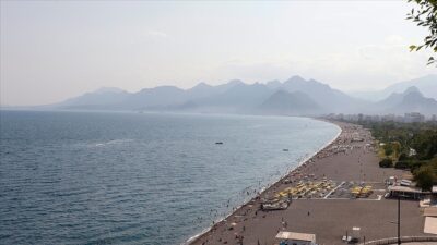Antalya’ya gelen turist sayısı 7 milyonu aştı
