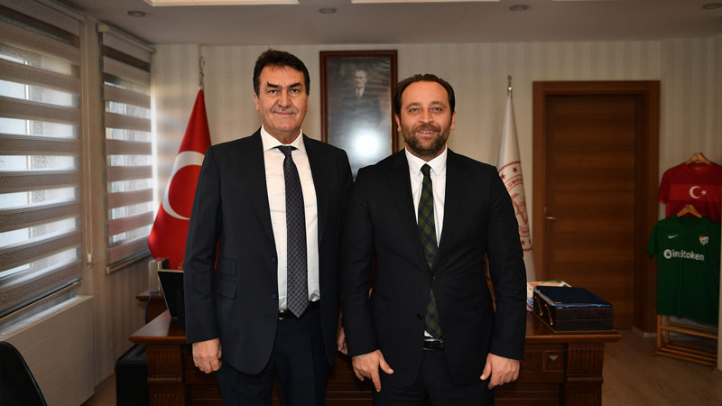 Dündar’dan İl Milli Eğitim Müdürü Gür’e hayırlı olsun ziyareti