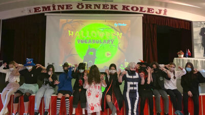 Emine Örnek okullarında “Halloween” etkinliği