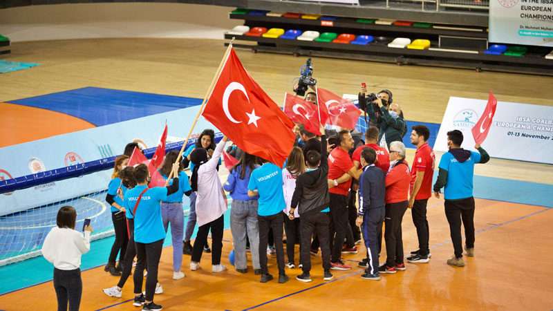 Uluslararası Görme Engelliler Spor Federasyonu (IBSA) tarafından Samsun'da düzenlenen Golbol