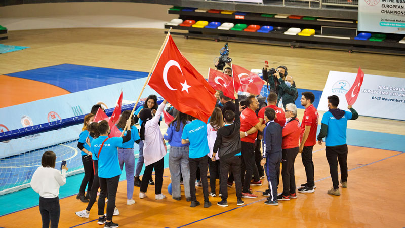 Golbol Türkiye Kadın Milli Takımı finalde