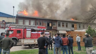 Bursa’da korkutan yangın