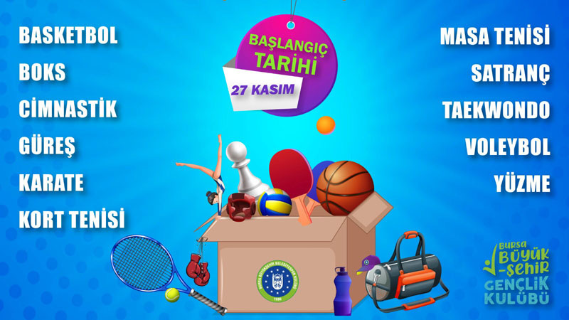 Kış Spor Okulları 27 Kasım’da başlıyor