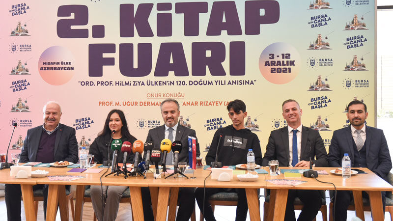 Bursa’da kitap şöleni başlıyor Bursa Büyükşehir Belediyesi tarafından bu yıl ikincisi düzenlenen ve Türkiye’nin