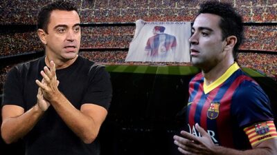 Xavi Barcelona yolunda