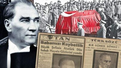 10 Kasım matemi Türk ve dünya Basınında!