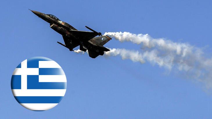 Yunanistan’a ait F-16 savaş uçağı düştü!