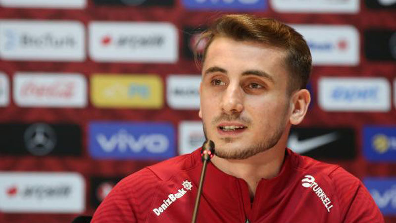 Milli futbolcu Kerem Aktürkoğlu, “Yarın bize hem galibiyet hem de