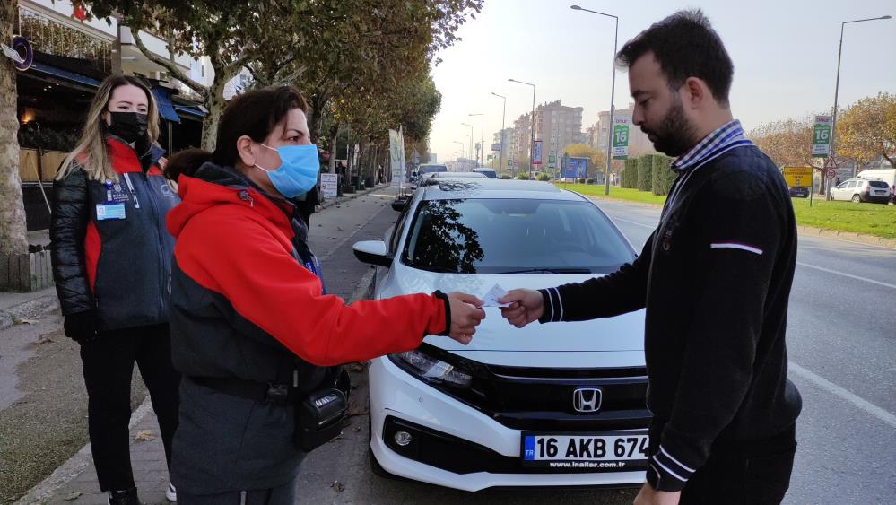 Bursa sokaklarında otoparklar onlara emanet