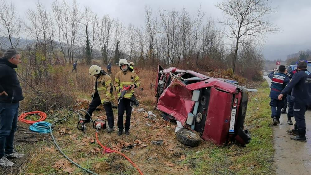 Bursa’da feci kaza! 50 metre sürüklendi