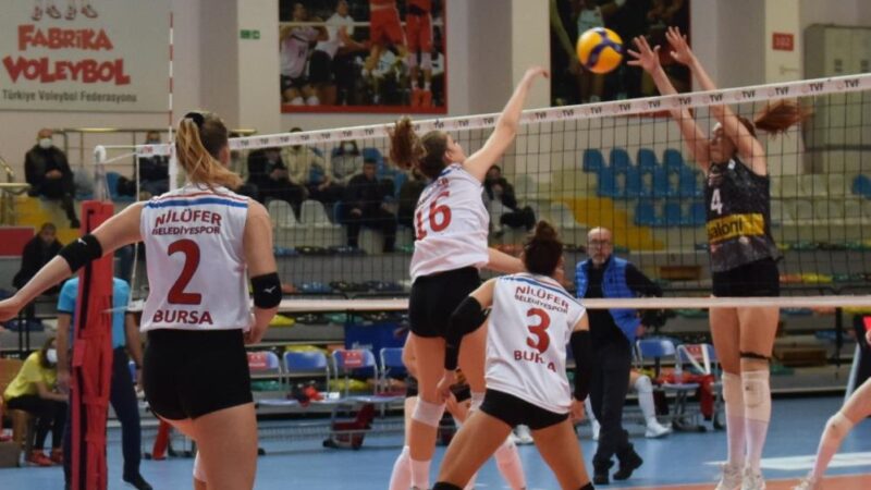 Nilüfer Belediyespor’un genç voleybolcuları, TVF Kadınlar 2. Lig 5 Grup