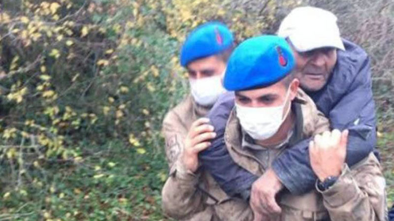 Bursa’da kaybolmuştu! Yaşlı adamdan haber var Bursa’da bir gün önce ormanlık alana odun kesmek için giden