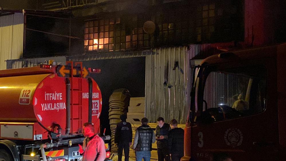 Bursa’da korkutan yangın Bursa’da korkutan yangın
