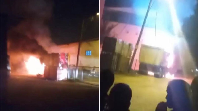 Bursa’da sokak ortasında korku dolu dakikalar! Alev topuna döndü