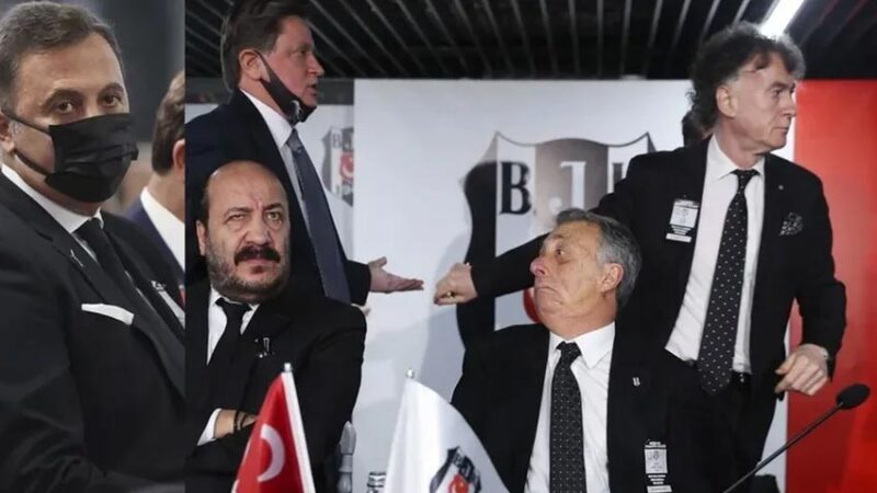 Beşiktaş eski başkanı Fikret Orman'a Divan Kurulu'ndaki konuşmasının hemen ardından