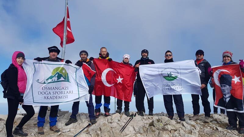 Osmangazi Belediyesi, Türkiye Dağcılık Federasyonu Bursa İl Temsilciliği ile ortaklaşa