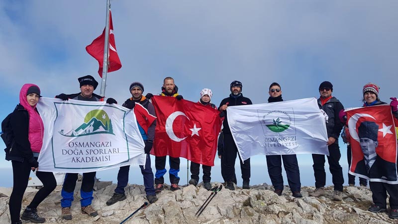 Osmangazi’de ‘Cumhuriyet Tırmanışı’