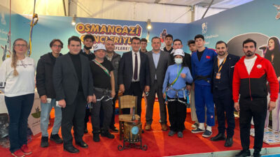 Gençlik Festivali’nde Osmangazi rüzgârı