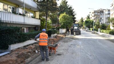 Kükürtlü’de yollar yenileniyor