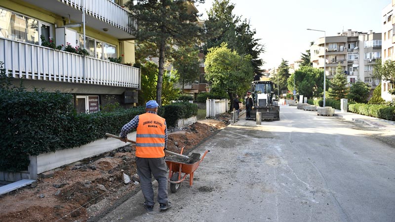 Kükürtlü’de yollar yenileniyor