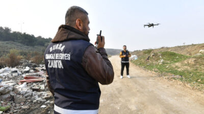 Bursa’da drone destekli takip! Suçüstü yakalandılar