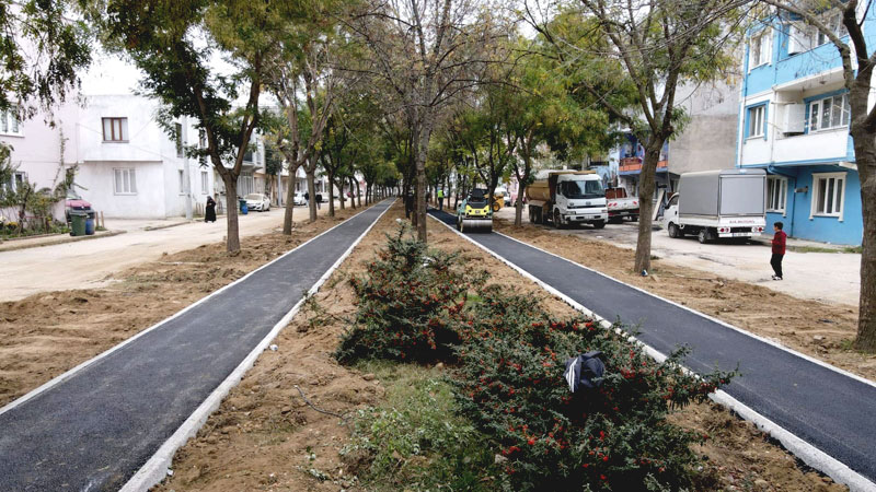 Alemdar, yürüyüş yolu ve spor alanına kavuşuyor