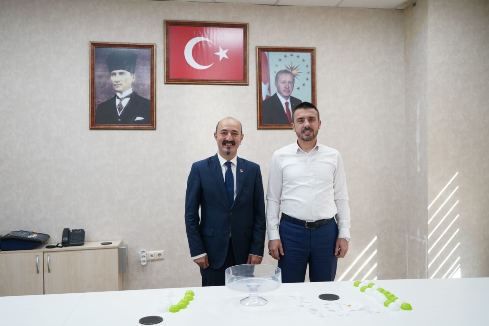 Kestel Ayak Tenisi Basın Turnuvası’nda kuralar çekildi