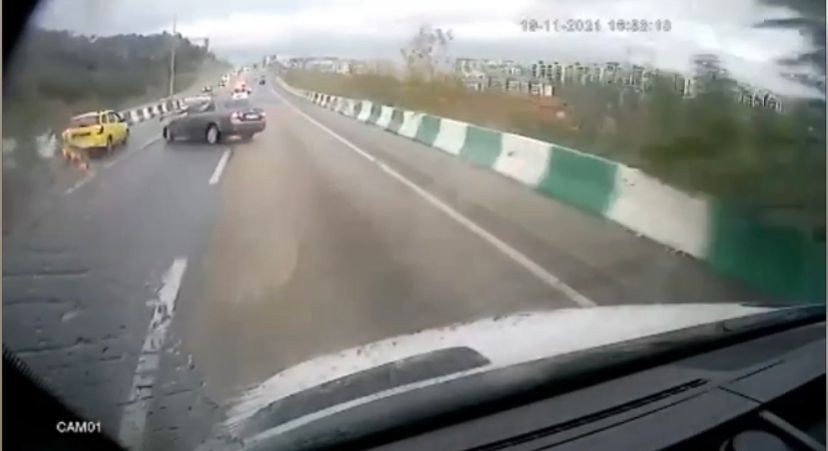 Bursa’da korkutan kaza!